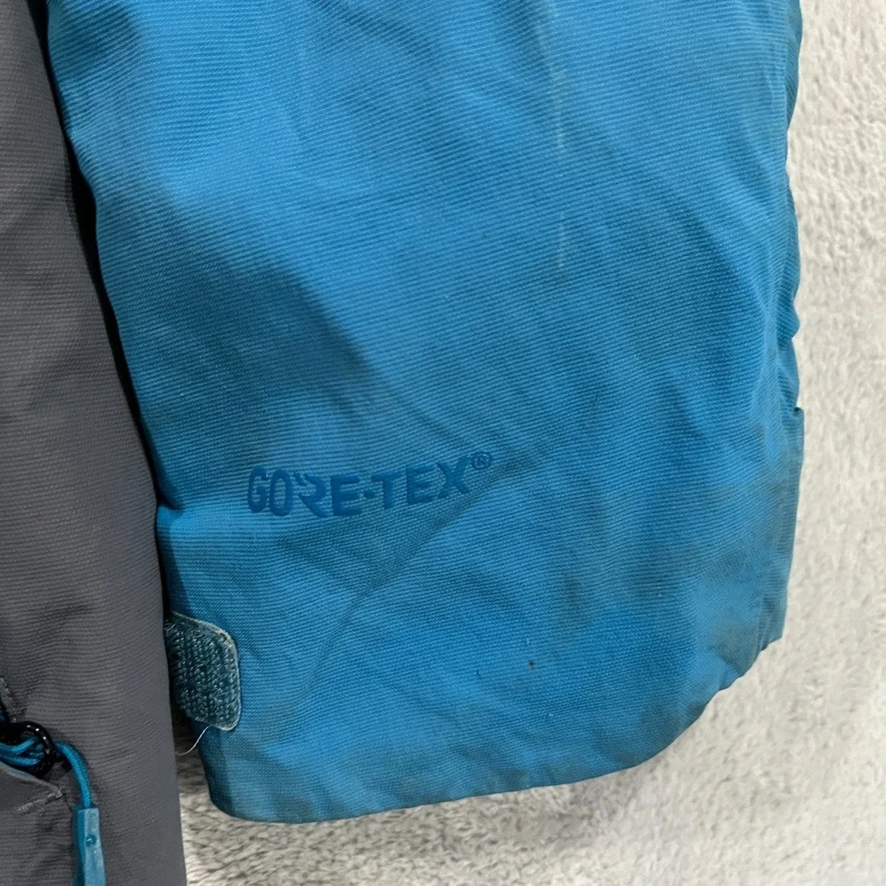 The North Face Pro Project Goretex Jacket Mens 2XL Ski Snowboard‎ Hood Blue Gray